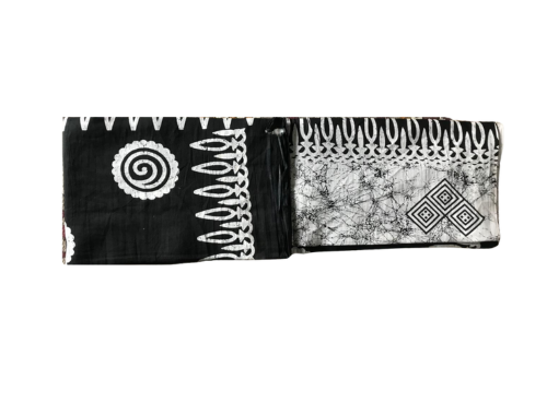 Kaala Kaaj — Artisan Bagru Handblock Saree