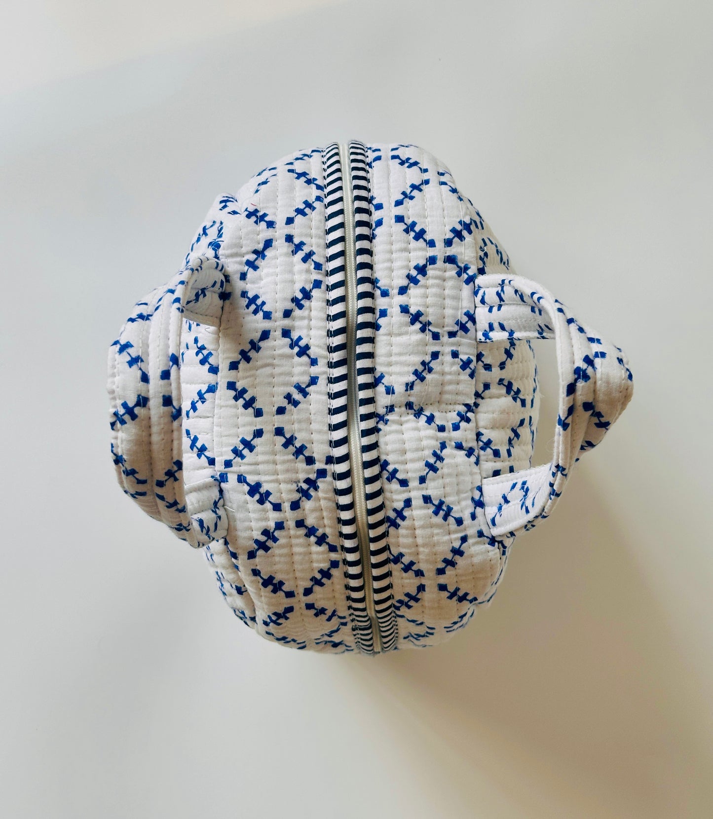 Indigo Grid Carryall