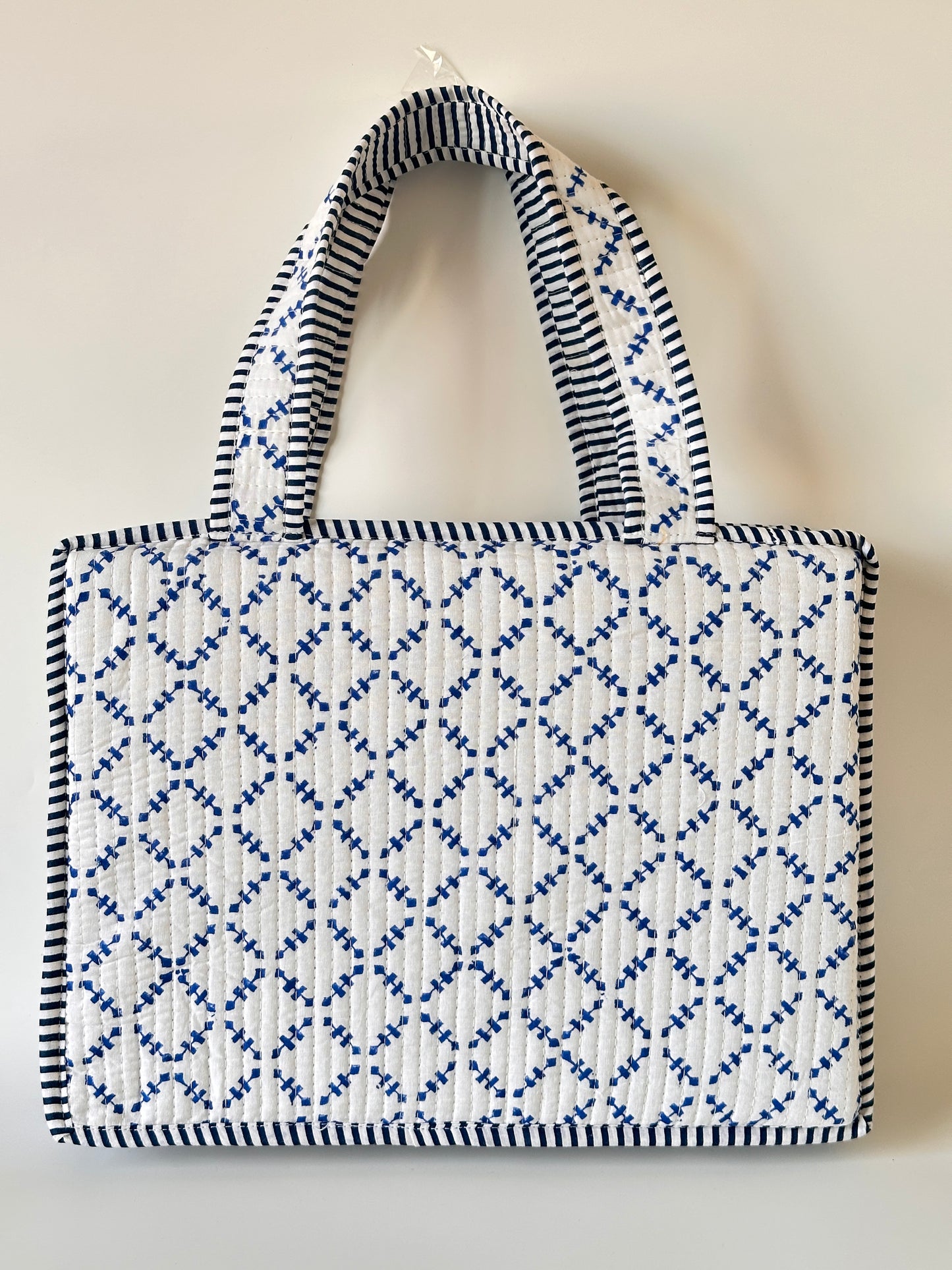 Indigo Grid Laptop Sleeve