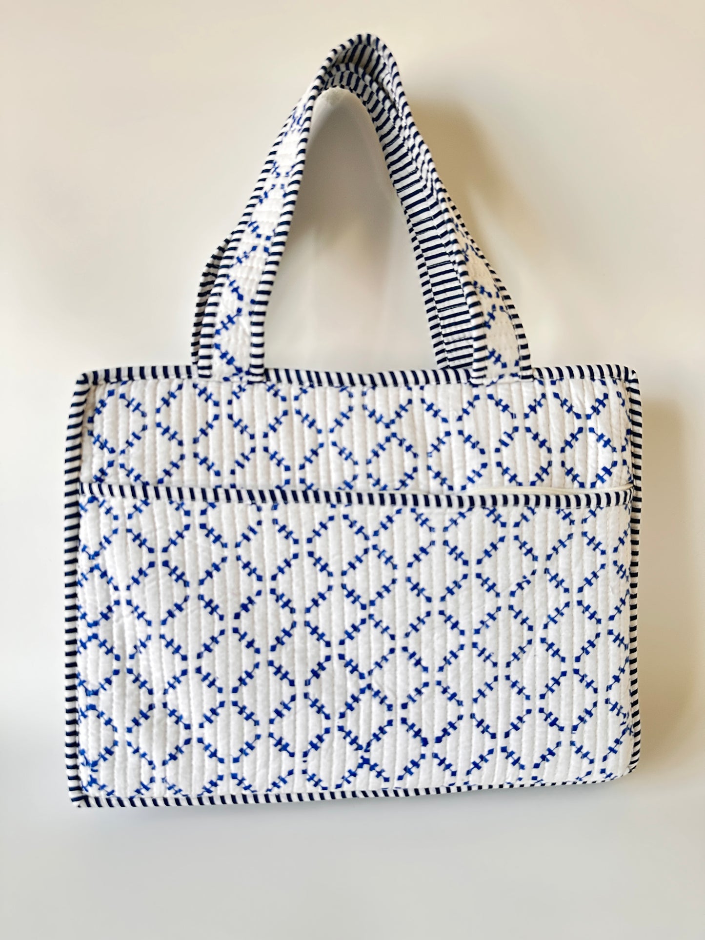 Indigo Grid Laptop Sleeve