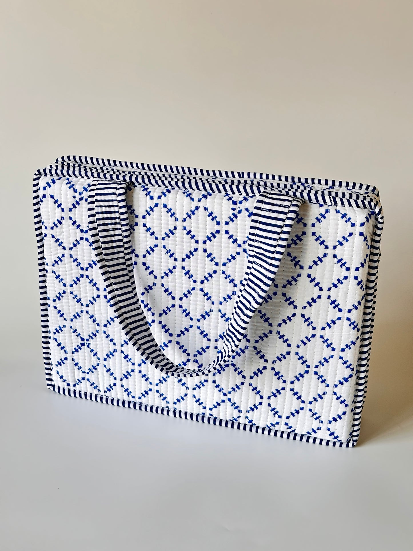Indigo Grid Laptop Sleeve
