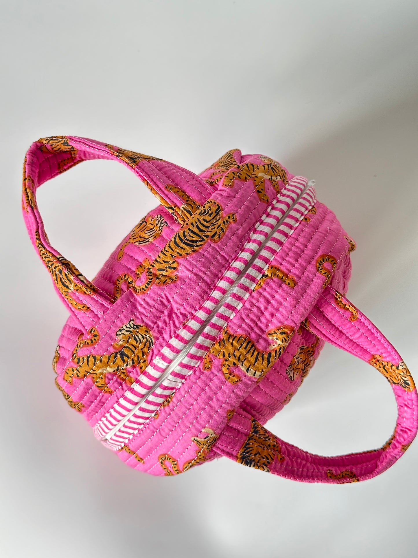 Fuschia Tiger Carryall