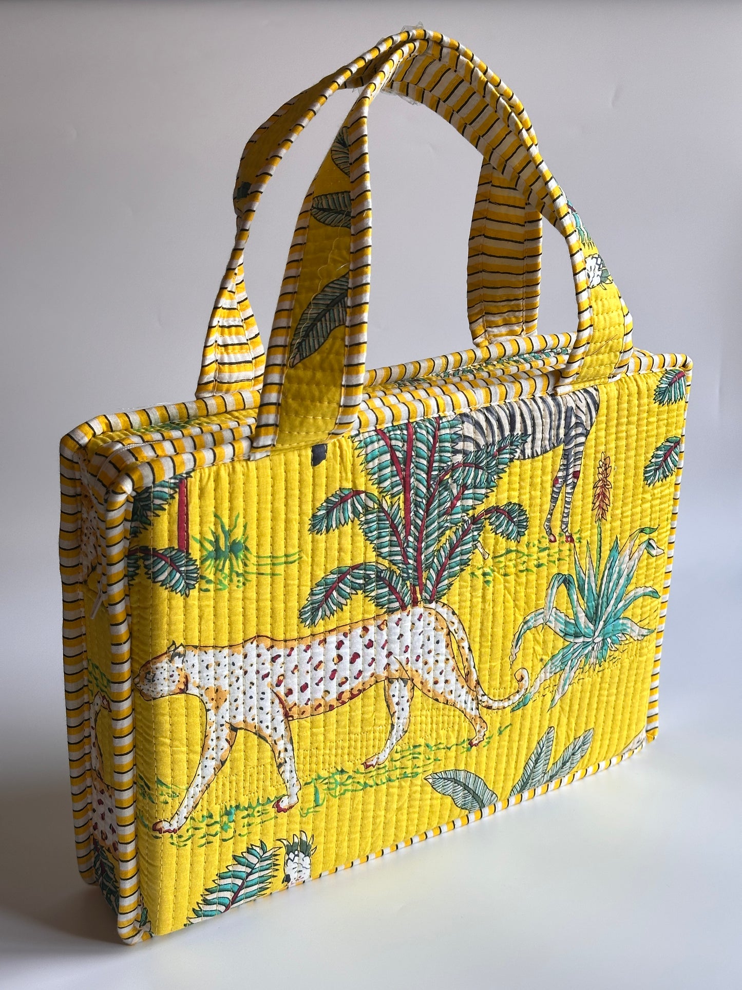Lemon Yellow Tropical Laptop Sleeve