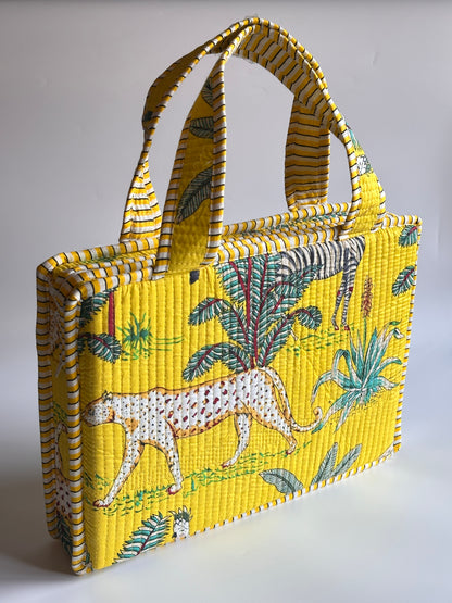 Lemon Yellow Tropical Laptop Sleeve
