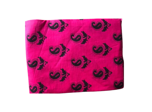 Gulab Bagru Handblock Saree